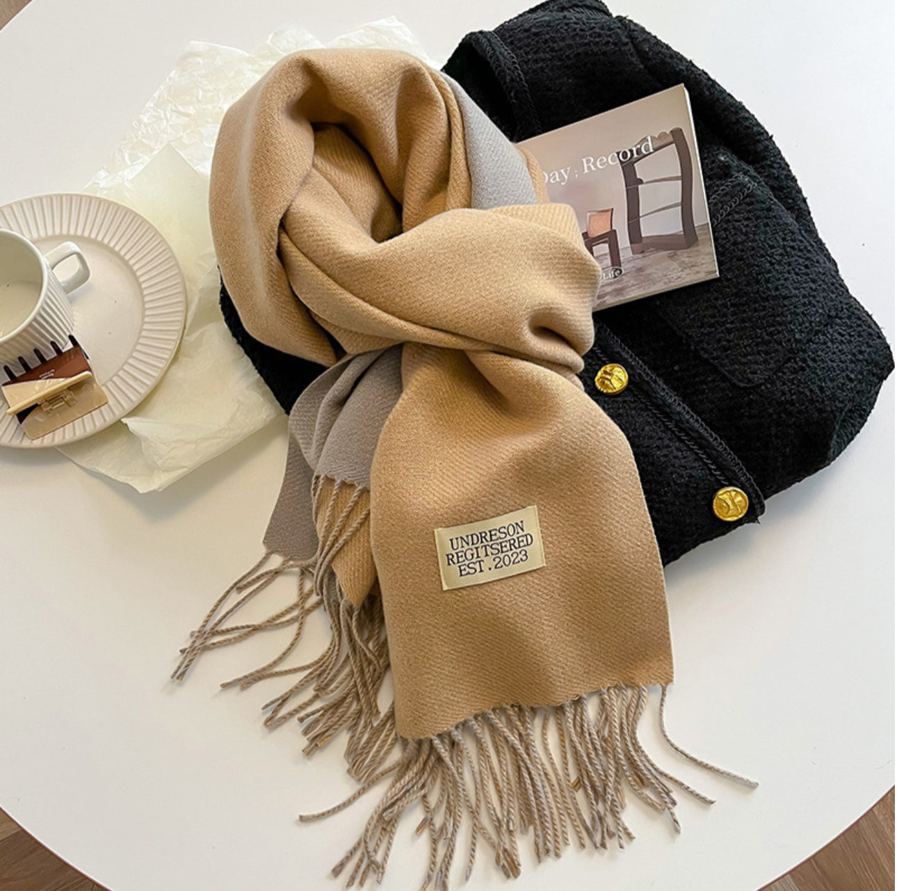 Blend Wool Scarf