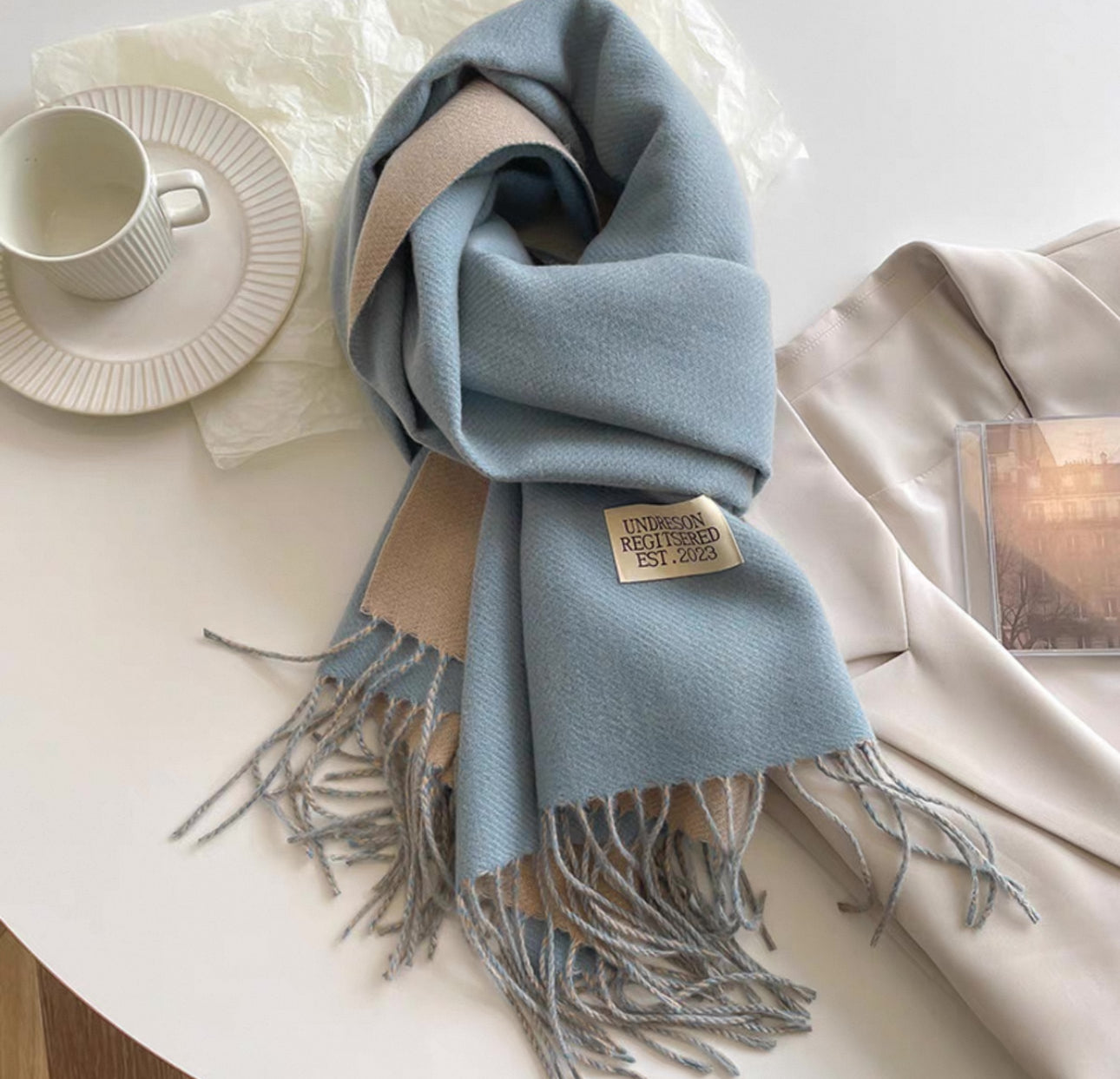 Blend Wool Scarf