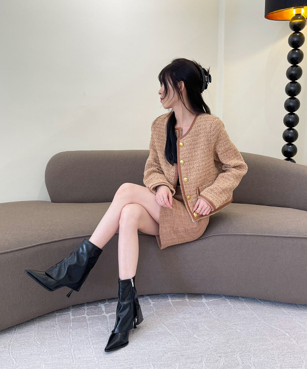 Drape Point Ankle Boots