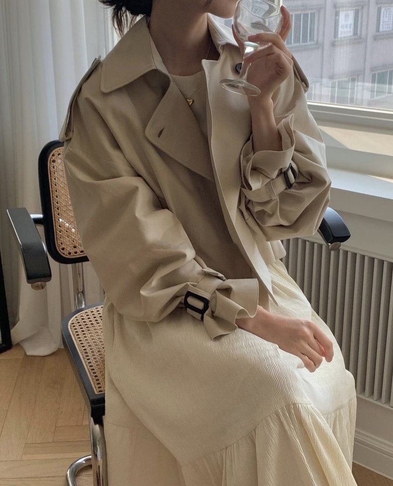 Classic Short Trench Coat