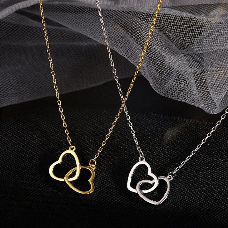 Linked Hearts Necklace
