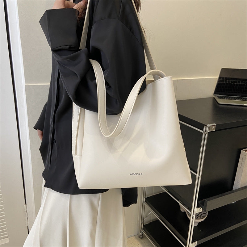 Structured Square Bucket Tote