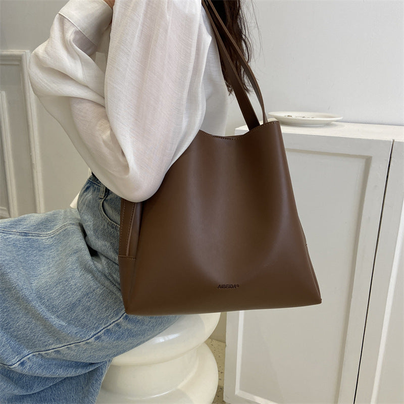 Structured Square Bucket Tote