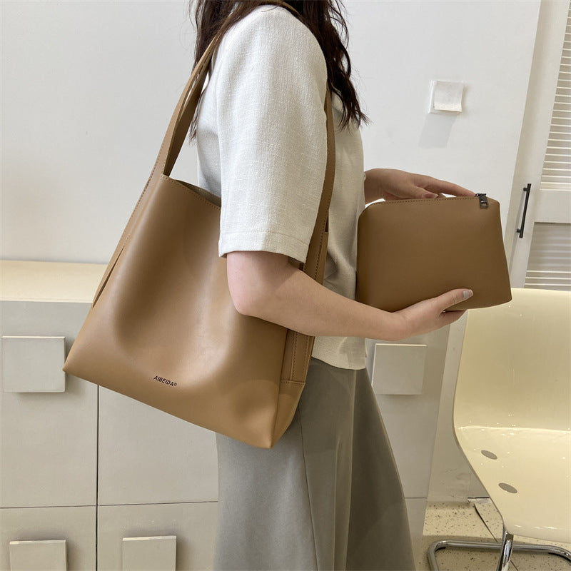 Structured Square Bucket Tote