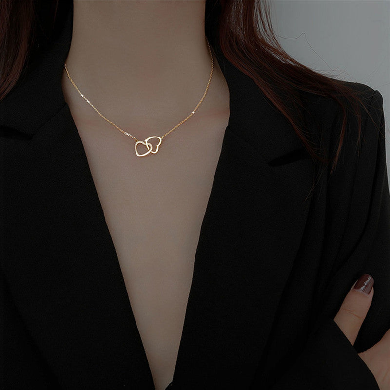 Linked Hearts Necklace