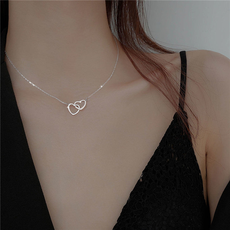 Linked Hearts Necklace