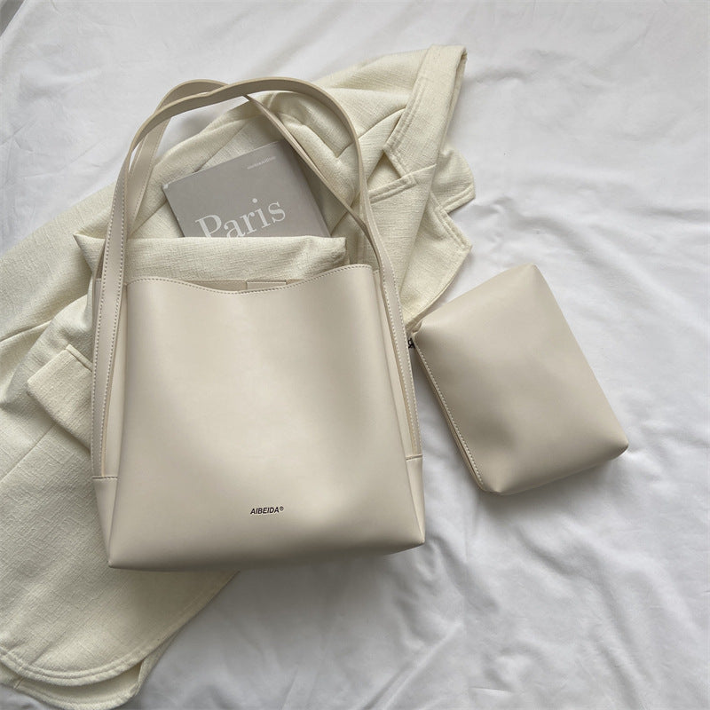 Structured Square Bucket Tote