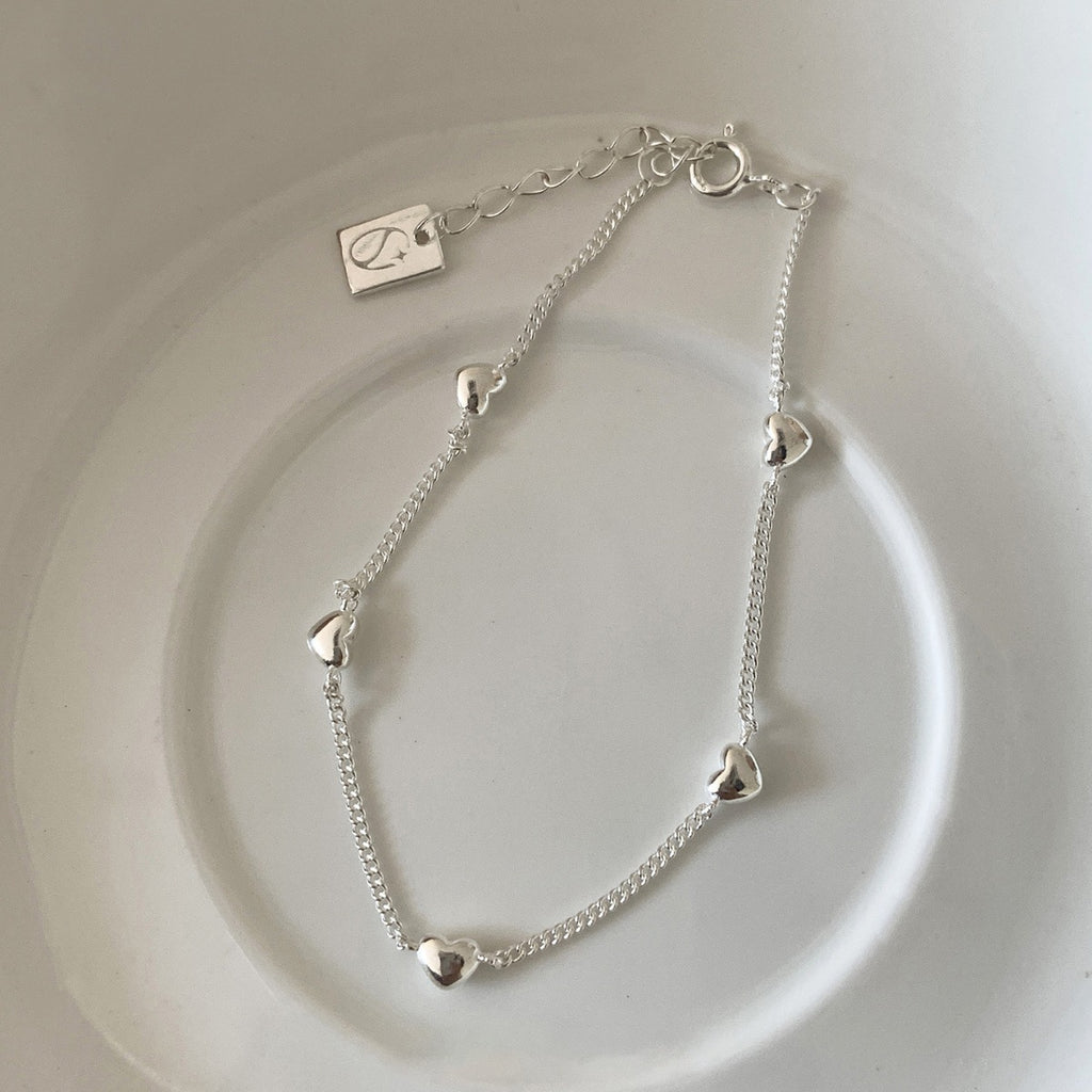 Mini Heart  Layered Bracelet