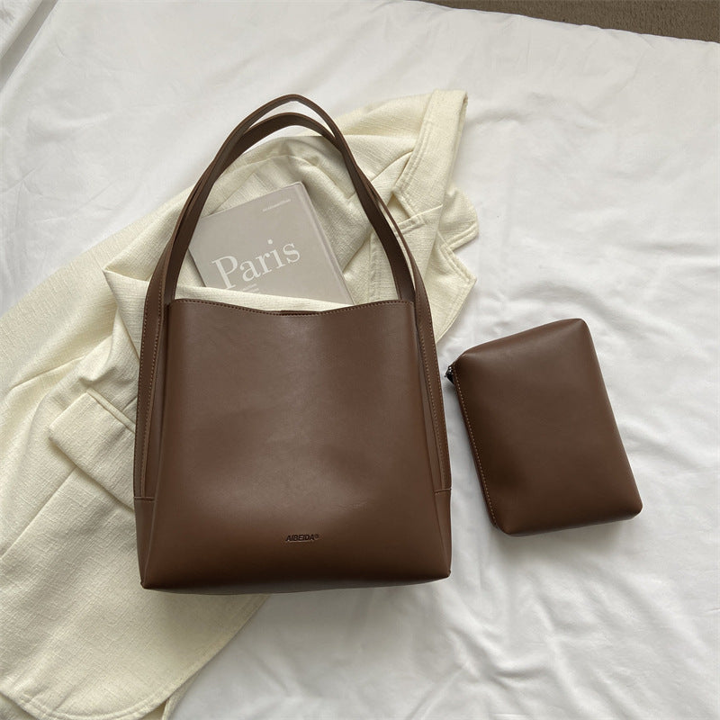 Structured Square Bucket Tote