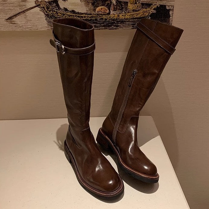 Élan Leather Boots