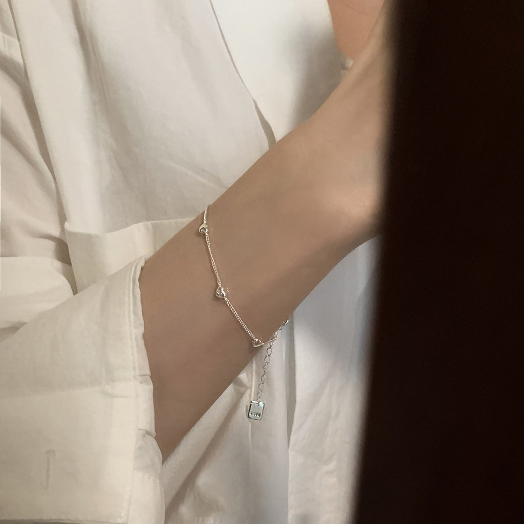 Mini Heart  Layered Bracelet