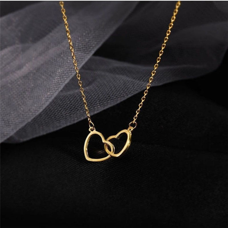 Linked Hearts Necklace