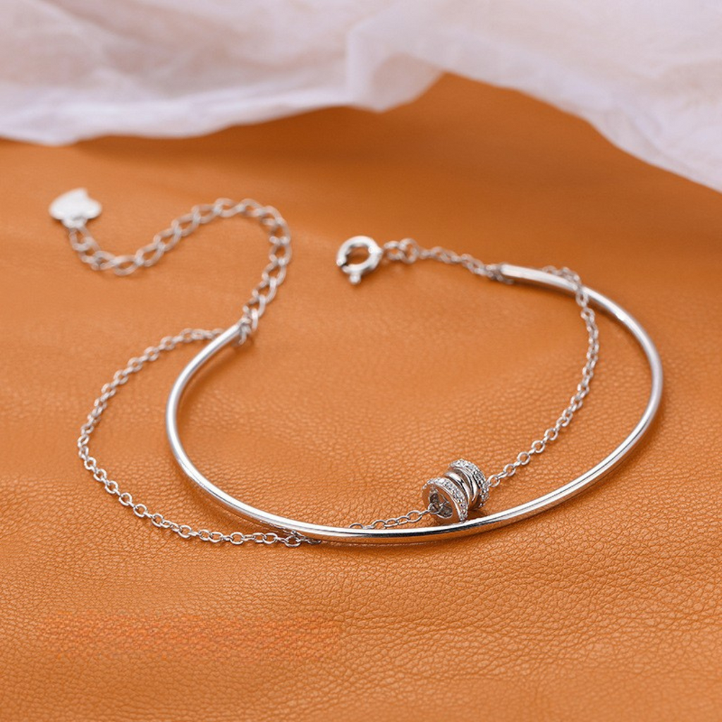 Dual-Band Chain Bracelet