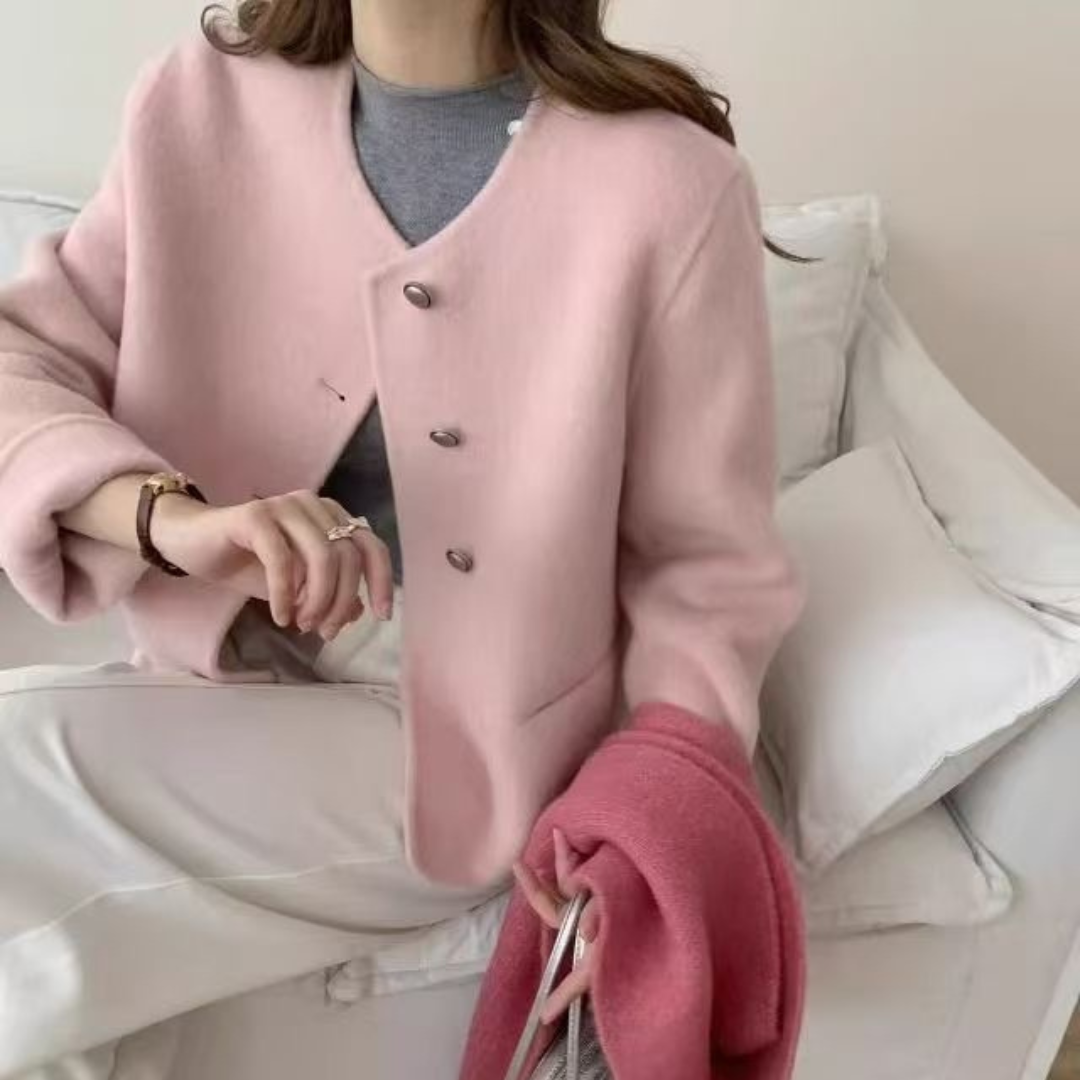 Structured Short Wool Coat