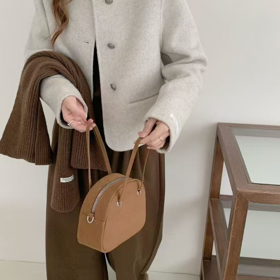 Structured Short Wool Coat