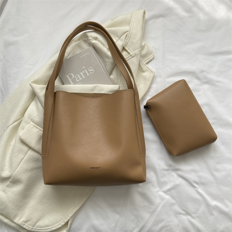 Structured Square Bucket Tote